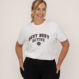 Relaxed Rocker Tee - White