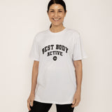 Relaxed Rocker Tee - White