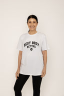 Relaxed Rocker Tee - White